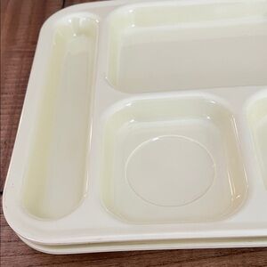 Dallas Ware Cafeteria Tray Yellow Set of 2